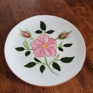 Stangl Pottery Wild Rose Bread Plate